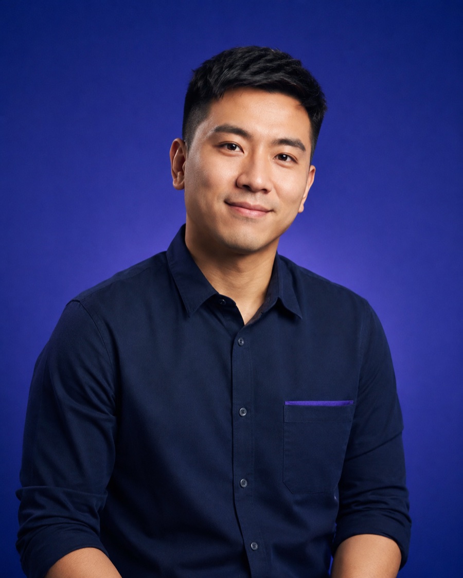 Editorial portrait of Gu Yan (sample)