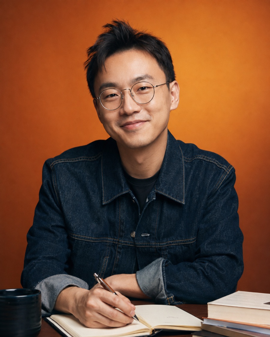 Editorial portrait of Zhou Ye (sample)